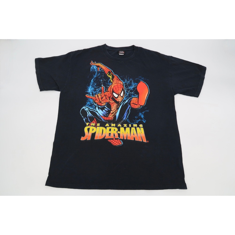 Vintage Spider Man Shirt Mens Large Marvel Comics T-Shirt Todd McFarlane Art
